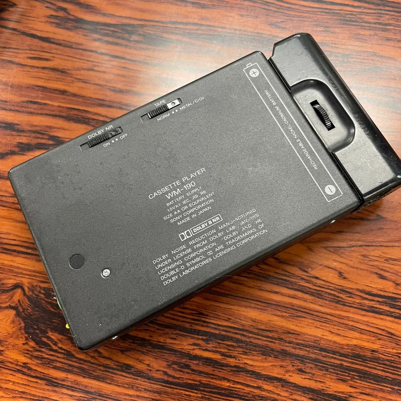 SONY カセットウォークマン WM-190 カセットプレーヤー レトロ