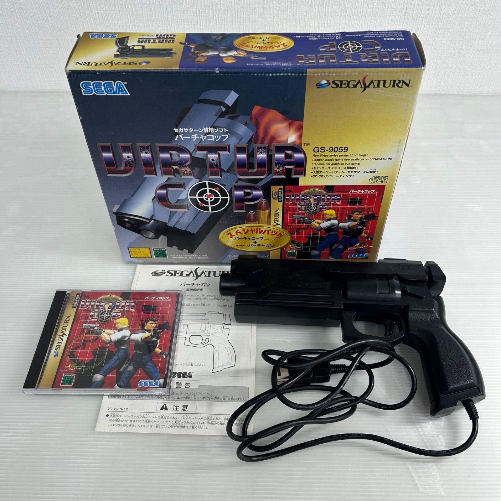 ☆レトロ ゲーム機 ソフト ☆SEGA セガサターン バーチャコップ