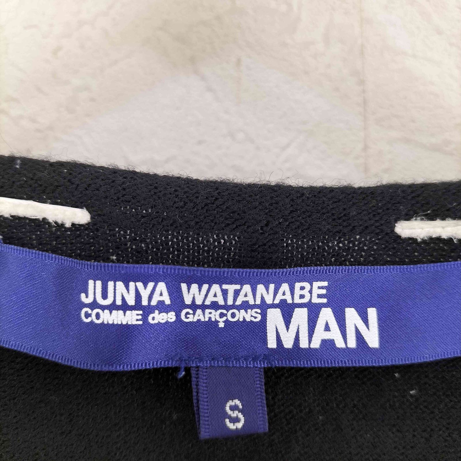 ジュンヤワタナベコムデギャルソンマン JUNYA WATANABE COMME des GARCONS MAN AD2003 AW トライバルネックレス Vネック ロングスリーブニット メンズ S ジュンヤワタナベコムデギャルソンマン JUNYA WATANABE COMME des GARCONS MAN AD2003 AW トライバルネックレス Vネック ロングスリーブニット メンズ S