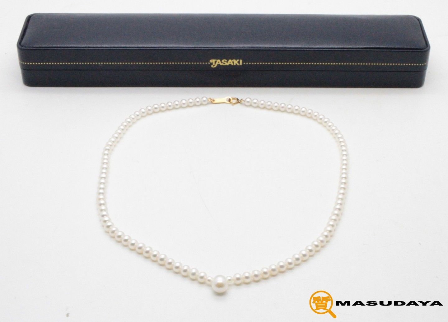 タサキ ベビーパールネックレストップ付K18YG【美品】