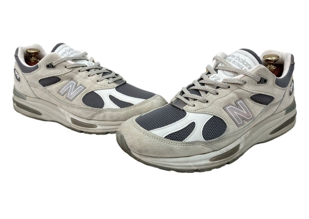 ニューバランス new balance 991V2 Light Gray ライトグレー ローカット シューズ ランニング FuelCell 灰 U991LG2 メンズ靴 スニーカー グレー サイズUS11 104S-1269