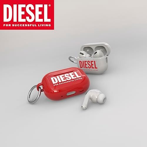 【新品】DIESEL AirPods Pro2 ケース/AirPods Pro ケース TPU おしゃれ カバー ブランドロゴ 保護 (ディーゼル AirPodsPro 第1世代 / 第2世代 ケース, 赤 レッド) 2139b6d6 【新品】DIESEL AirPods Pro2 ケース/AirPods Pro ケース TPU おしゃれ カバー ブランドロゴ 保護 (ディーゼル AirPodsPro 第1世代 / 第2世代 ケース, 赤 レッド) 2139b6d6