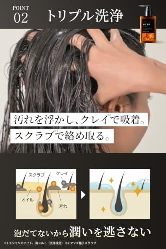【新品】[レチスパ] クリームシャンプー パウチセット 390g 泥シャンプー オールインワン 1本7役（トリートメント不要）レチノールカプセル配合 ケラチン・ヘマチン ノンシリコン ライラック&ベルガモット (本体390g+パウチ5袋） 15aa00b0