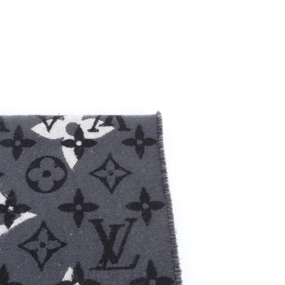 LOUIS VUITTON モノグラム マフラー シルク M76377 【公式通販】
