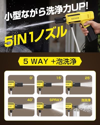 【新品】コードレス高圧洗浄機 充電式 超ミニ 折畳式 Berriot 2026新登場【洗車店プロ監修・8MPa超強水圧・23000r/min】ポータブル ハンディ 軽量小型 洗車機 3段階水圧調整 70分間連続使用 BMS高性能電池 【ドイツ 9841d9eb 【新品】コードレス高圧洗浄機 充電式 超ミニ 折畳式 Berriot 2026新登場【洗車店プロ監修・8MPa超強水圧・23000r/min】ポータブル ハンディ 軽量小型 洗車機 3段階水圧調整 70分間連続使用 BMS高性能電池 【ドイツ 9841d9eb