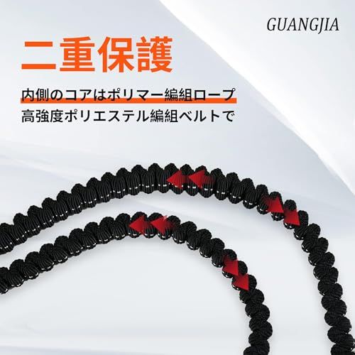 【新品】[GUANGJIA] 落下防止装置フルハーネス安全帯新仕様安全帯ワイヤーハーネス安全帯群伸縮式ダブルランヤードショックアブソーバー落下防止全身保護キット、建設工学、動力工学、ポール工学、高安全作業 4b796280