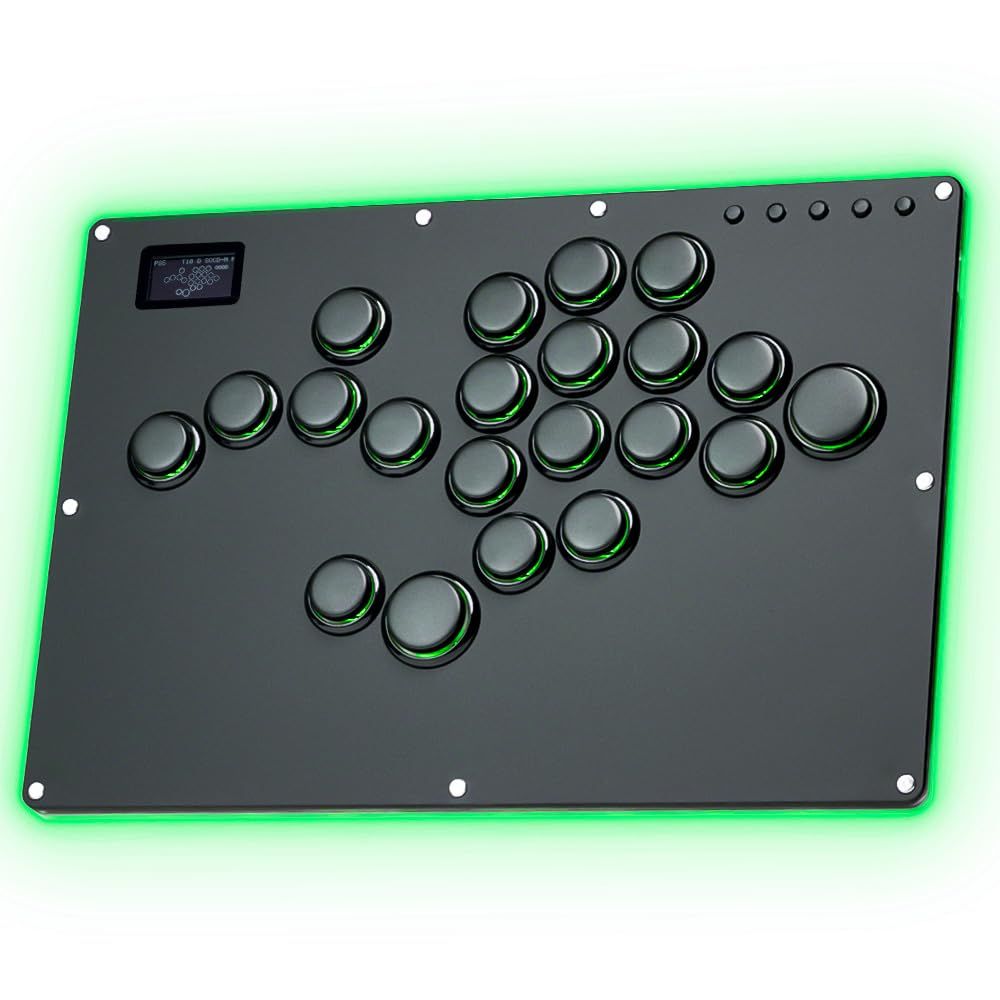【新品】Guilekeys レバーレス アケコン GK-21【2025改良型×コスパ】レバーレスコントローラー 21ボタン RGBライト ボタンリム搭載 格ゲー向け PS4/PS3/PC/Android/Steam/Switch対応 遅延なし 8e7f6d0c 【新品】Guilekeys レバーレス アケコン GK-21【2025改良型×コスパ】レバーレスコントローラー 21ボタン RGBライト ボタンリム搭載 格ゲー向け PS4/PS3/PC/Android/Steam/Switch対応 遅延なし 8e7f6d0c