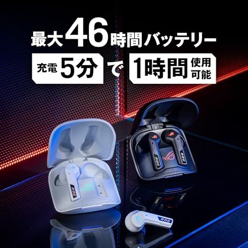 【新品】ASUS Bluetoothおよび2.4GHzワイヤレスゲーミングイヤホン 最大46時間 24ビット 96kHzオーディオ / R55ES ROG CETRA TWS SPEEDNOVA/BLK 国内正規代理店品 4b40cf29 【新品】ASUS Bluetoothおよび2.4GHzワイヤレスゲーミングイヤホン 最大46時間 24ビット 96kHzオーディオ / R55ES ROG CETRA TWS SPEEDNOVA/BLK 国内正規代理店品 4b40cf29