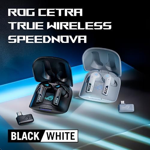 【新品】ASUS Bluetoothおよび2.4GHzワイヤレスゲーミングイヤホン 最大46時間 24ビット 96kHzオーディオ / R55ES ROG CETRA TWS SPEEDNOVA/BLK 国内正規代理店品 4b40cf29 【新品】ASUS Bluetoothおよび2.4GHzワイヤレスゲーミングイヤホン 最大46時間 24ビット 96kHzオーディオ / R55ES ROG CETRA TWS SPEEDNOVA/BLK 国内正規代理店品 4b40cf29
