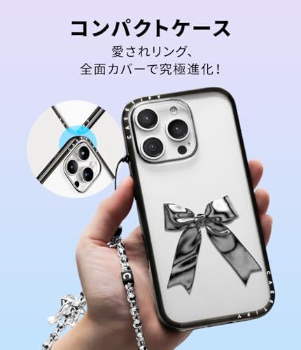 【新品】CASETiFY コンパクト iPhone 16 ケース [MagSafe対応/薄型 軽量/耐衝撃] - ブラック e2c2f62a