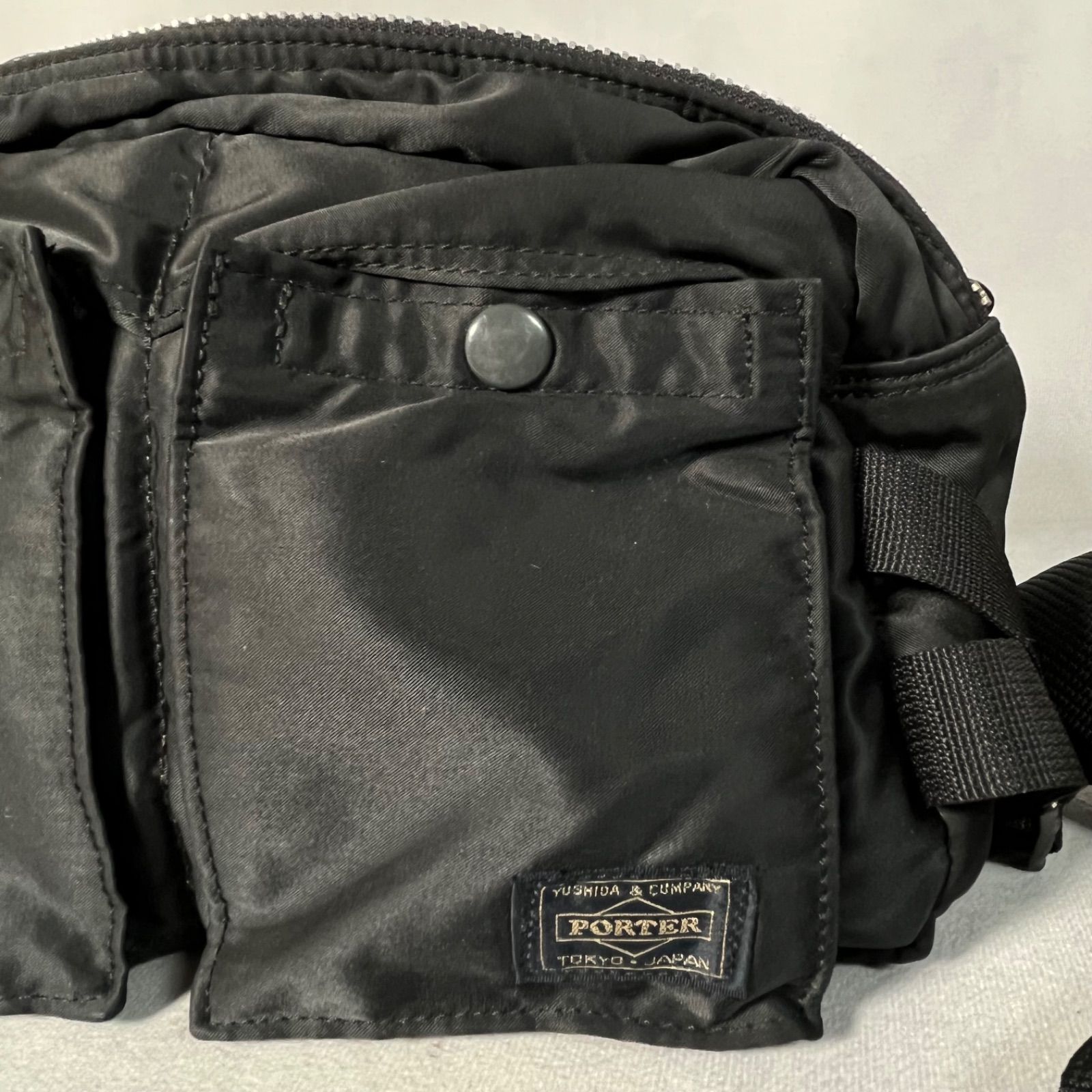 管2603-360】PORTER ポーター 吉田カバン ウエストバッグ ナイロン 
