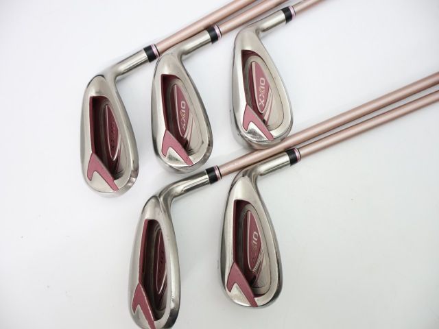 【中古】[B-ランク] レディースアイアンセット ダンロップ ゼクシオ2022 Bordeaux/MP1200L 5本組/A/30[1717]