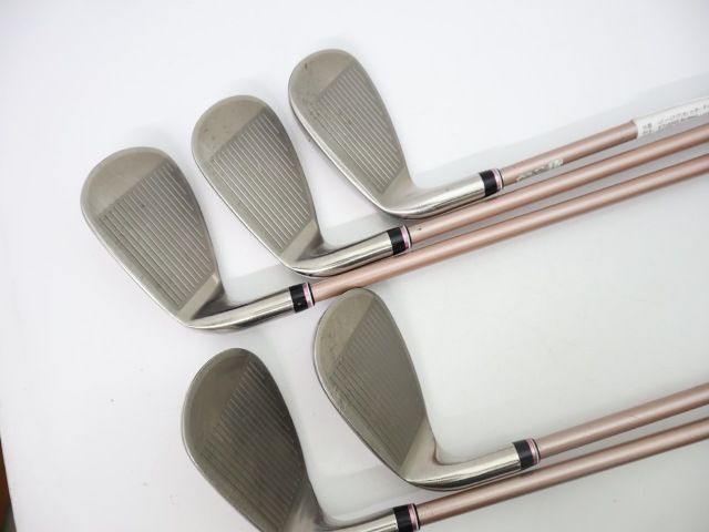 【中古】[B-ランク] レディースアイアンセット ダンロップ ゼクシオ2022 Bordeaux/MP1200L 5本組/A/30[1717]