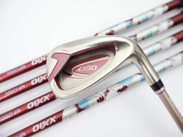 【中古】[B-ランク] レディースアイアンセット ダンロップ ゼクシオ2022 Bordeaux/MP1200L 5本組/A/30[1717]
