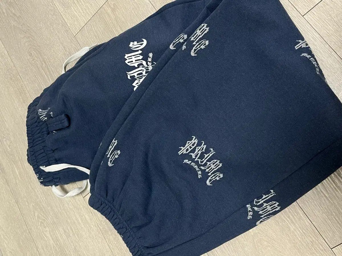 プライムメンバーズ Jacquard Wide Joggers light Blu