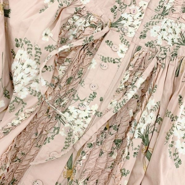 PINK HOUSE ピンクハウス 花柄 ブーケ ワンピース スカート ブラウス