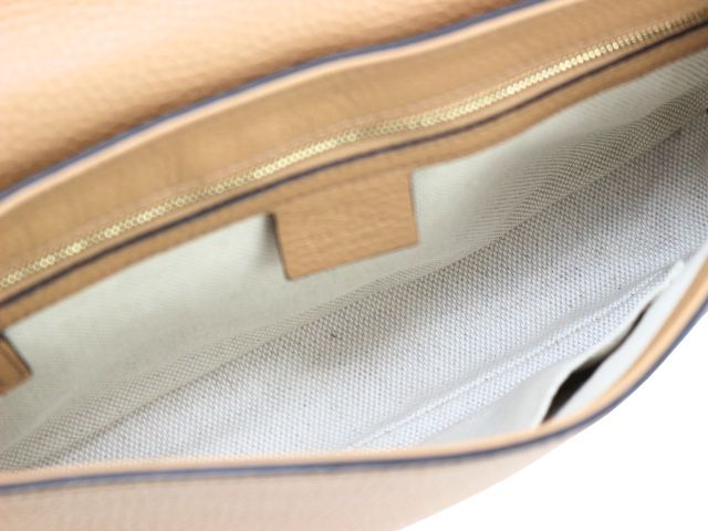 GUCCI グッチ バッグ ソーホー チェーンショルダー レザー ベージュ 536224 レディース 2148104099662 【200】【中古】 GUCCI グッチ バッグ ソーホー チェーンショルダー レザー ベージュ 536224 レディース 2148104099662 【200】【中古】