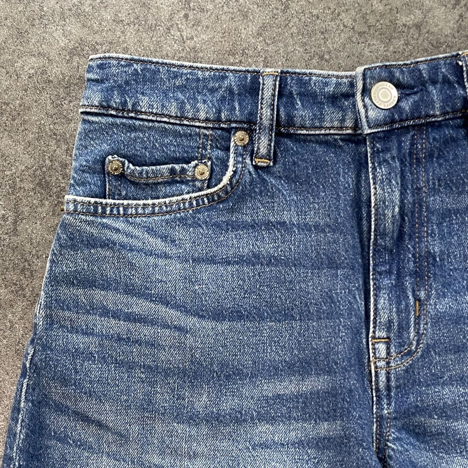 新品 未使用 Ralph Lauren High-Rise Denim Shorts ローレン ラルフ 