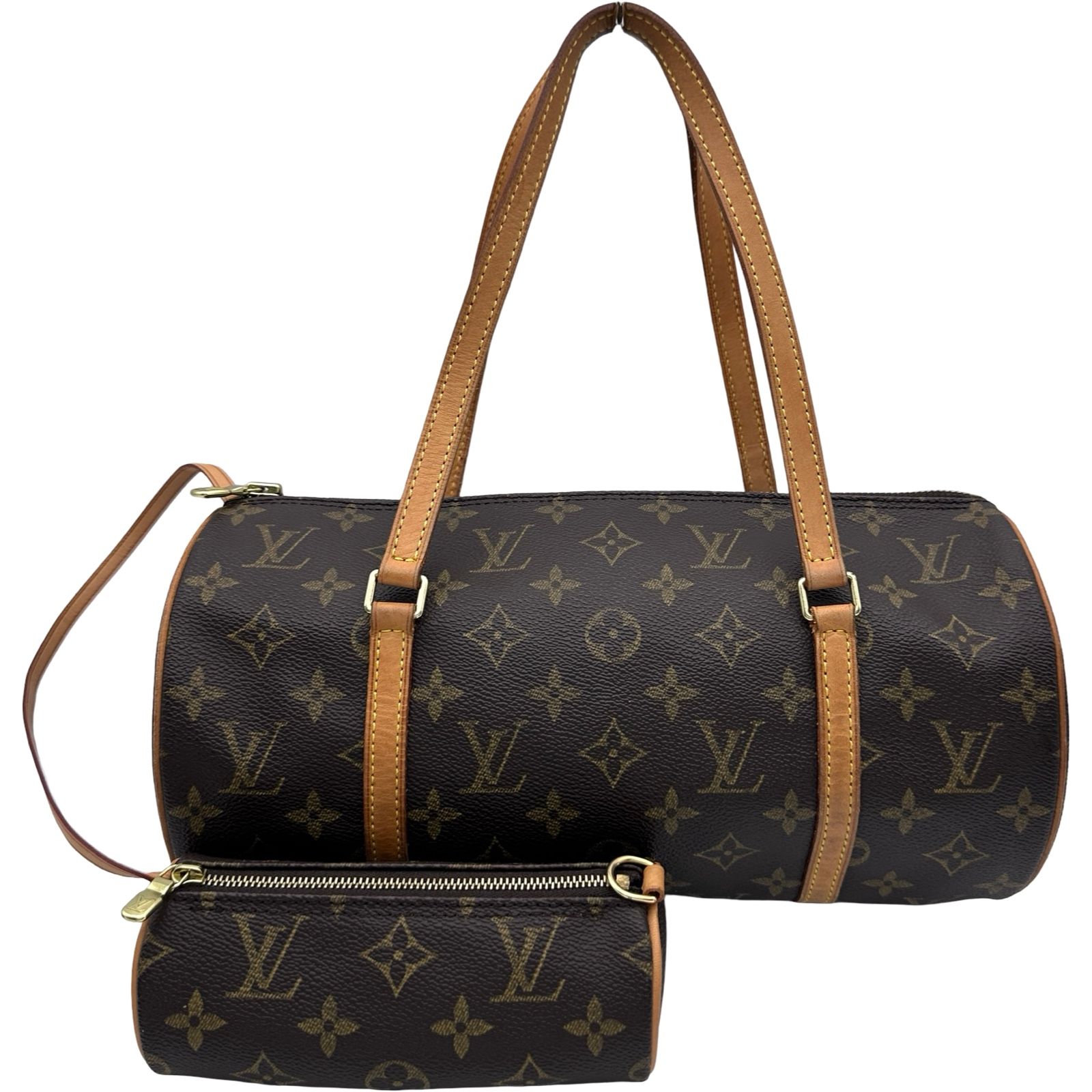 ルイ・ヴィトン LOUIS VUITTON パピヨン30 M51385 ブラウン モノグラム