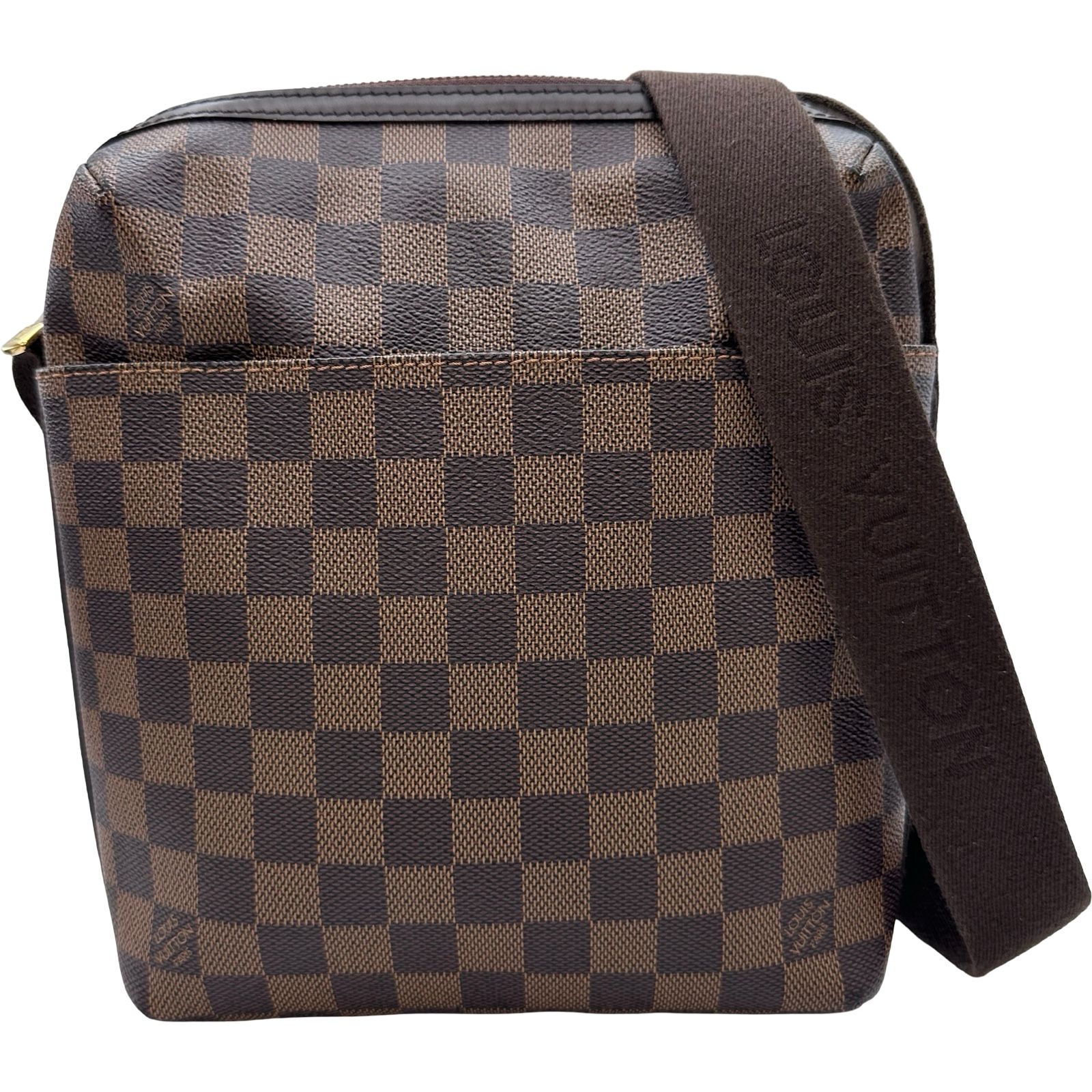 ルイ・ヴィトン LOUIS VUITTON トロター・ボブール N41135 ブラウン ダミエキャンバス メンズ ショルダーバッグ