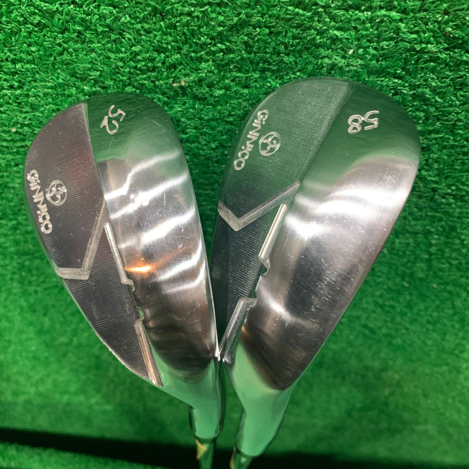 ◆◆イオンスポーツ GINNICO ウェッジ ウェッジ 52度 58度 2本セット：C000426-007&008◆◆