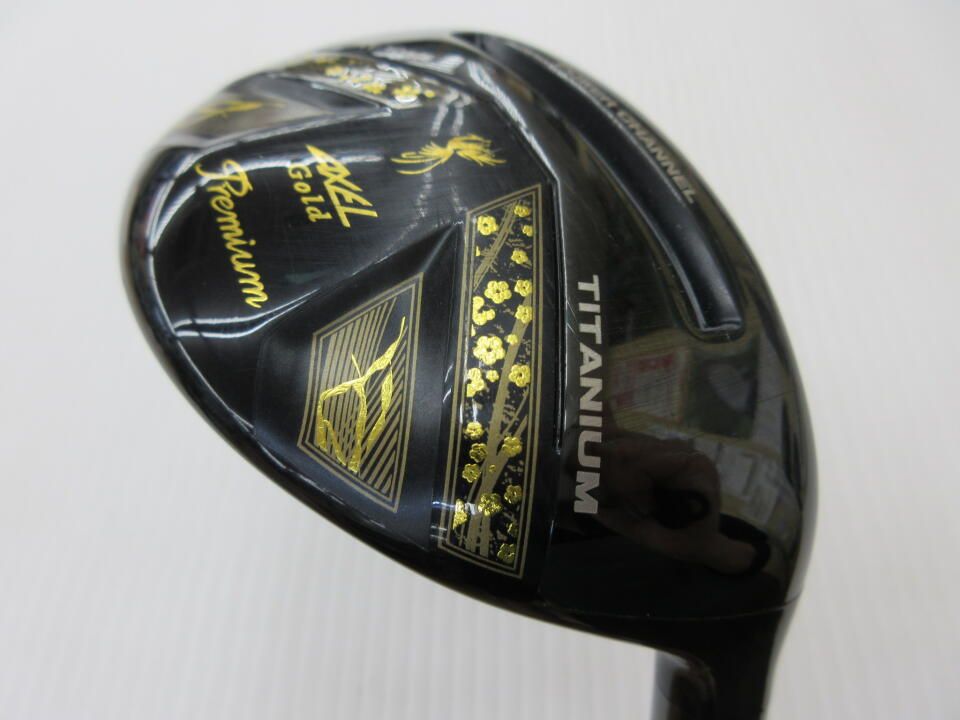 ツルヤ　AXEL Gold Premium 7　23度　AXEL Gold Premium 7　Rフレックス　ユーティリティ　中古　ゴルフドゥ！南風原店【最短即日発送】