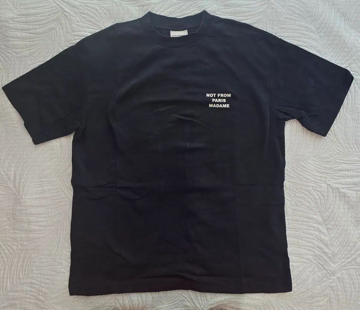 ドロールドムッシュ シグネチャー レタリング 半袖 Tシャツ L