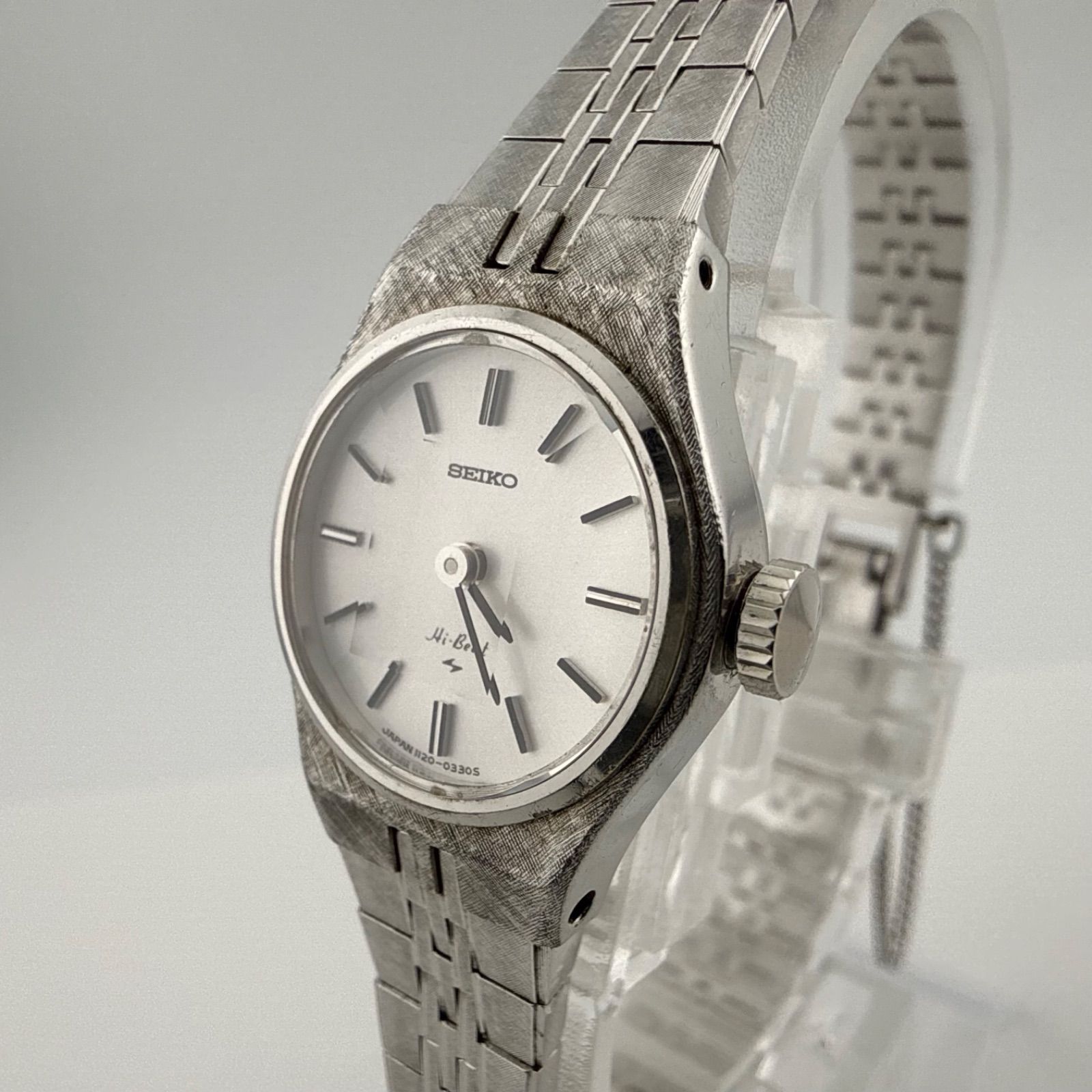 SEIKO セイコー　1120-0100 hi-beat ハイビート ヴィンテージ　レディース　腕時計 手巻き　稼働品 【L46】