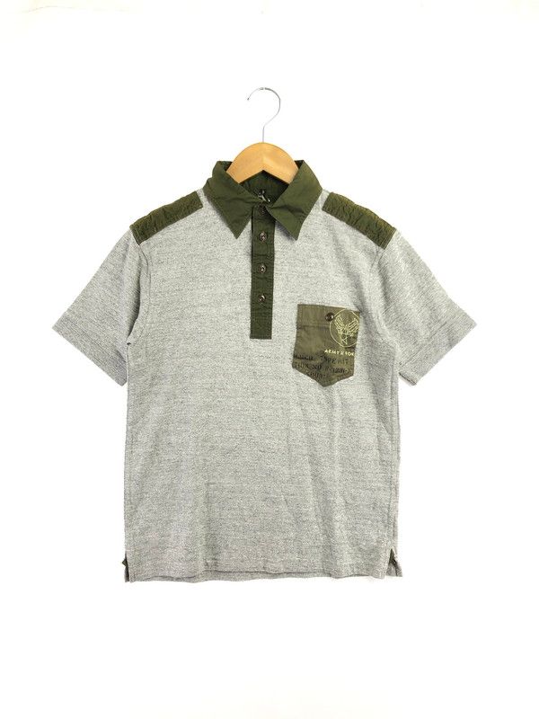【中古品】 Buzz Rickson\'s バズリクソンズ S/S MILITARY POLO SHIRT BR75336 ミリタリー ポロシャツ 半袖シャツ 【145-260509-na-02-tag】