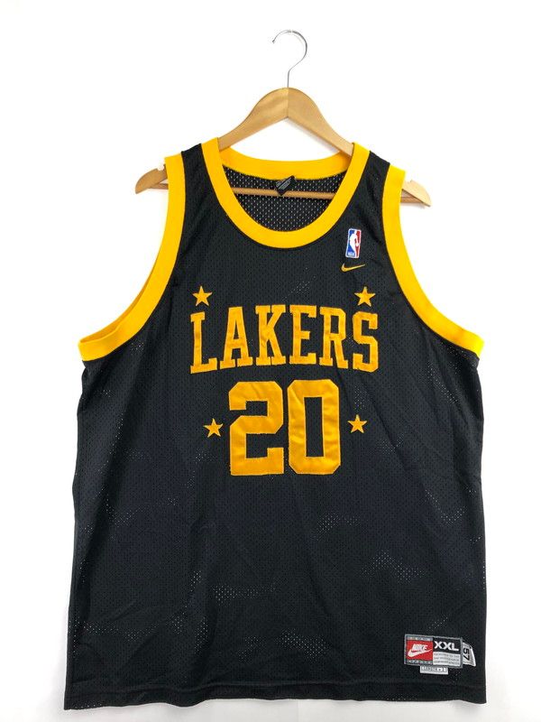 【中古品】 NIKE ナイキ 90S-00S NBA LAKERS PAYTON GAME SHIRT 90年代-00年代 レイカーズ ペイトン ゲームシャツ 【146-260509-na-14-tag】