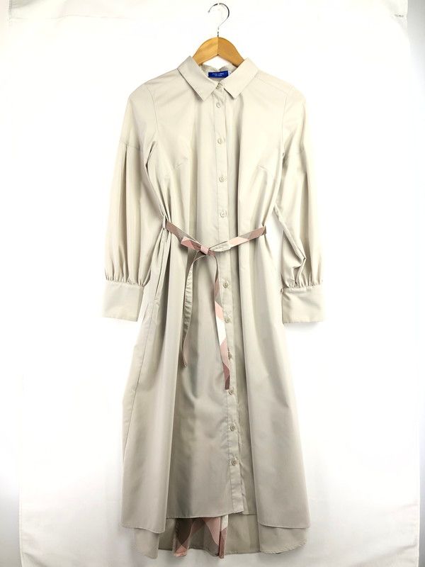 【中古品】 BLUE LABEL CRESTBRIDGE ブルーレーベルクレストブリッジ SHIRT ONEPIECE 55J04-732-40 シャツワンピース 【168-260509-na-28-tag】