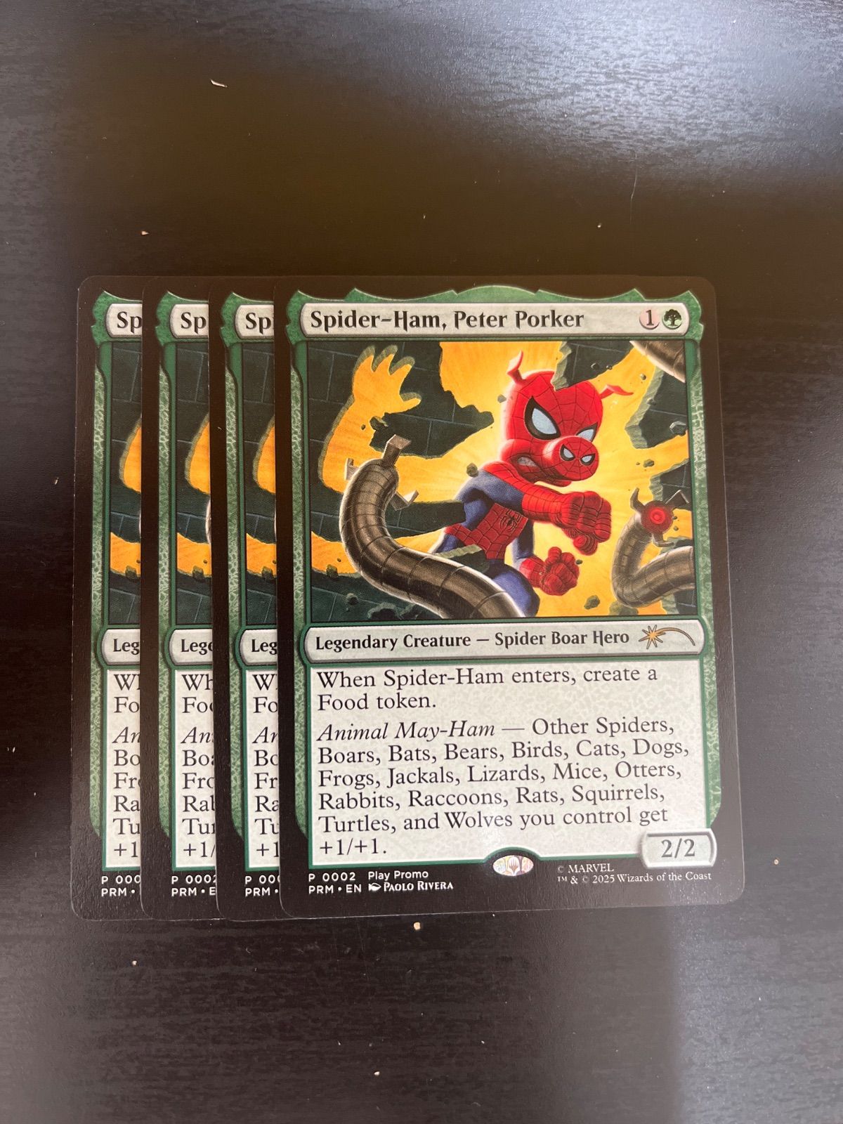 MTG Spider-Ham,Peter Porker英語版 4枚 M2650929 - メルカリ