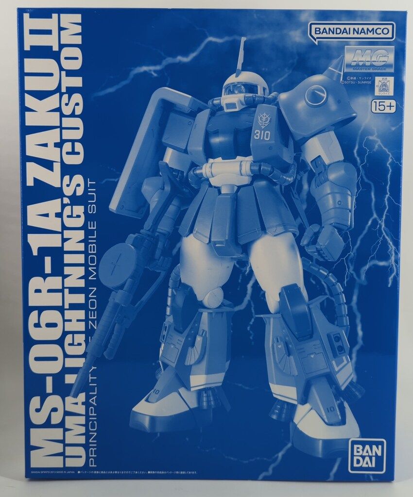 BANDAI SPIRITS MG 1/100 機動戦士ガンダム ユーマ・ライトニング専用ザクⅡ バンダイスピリッツ版