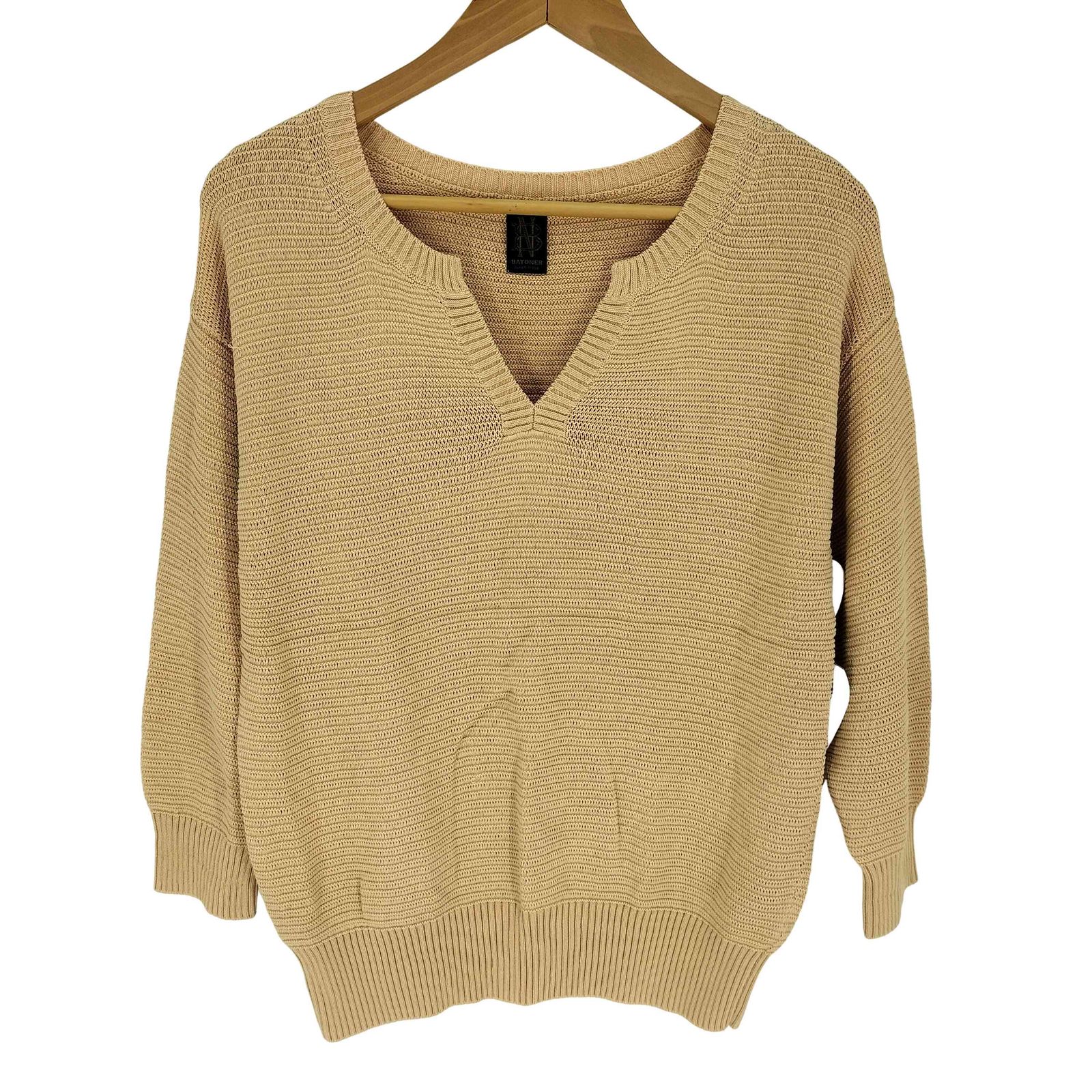 バトナー BATONER Women THE SUMMER KNIT KEY NECK レディース JPN：1