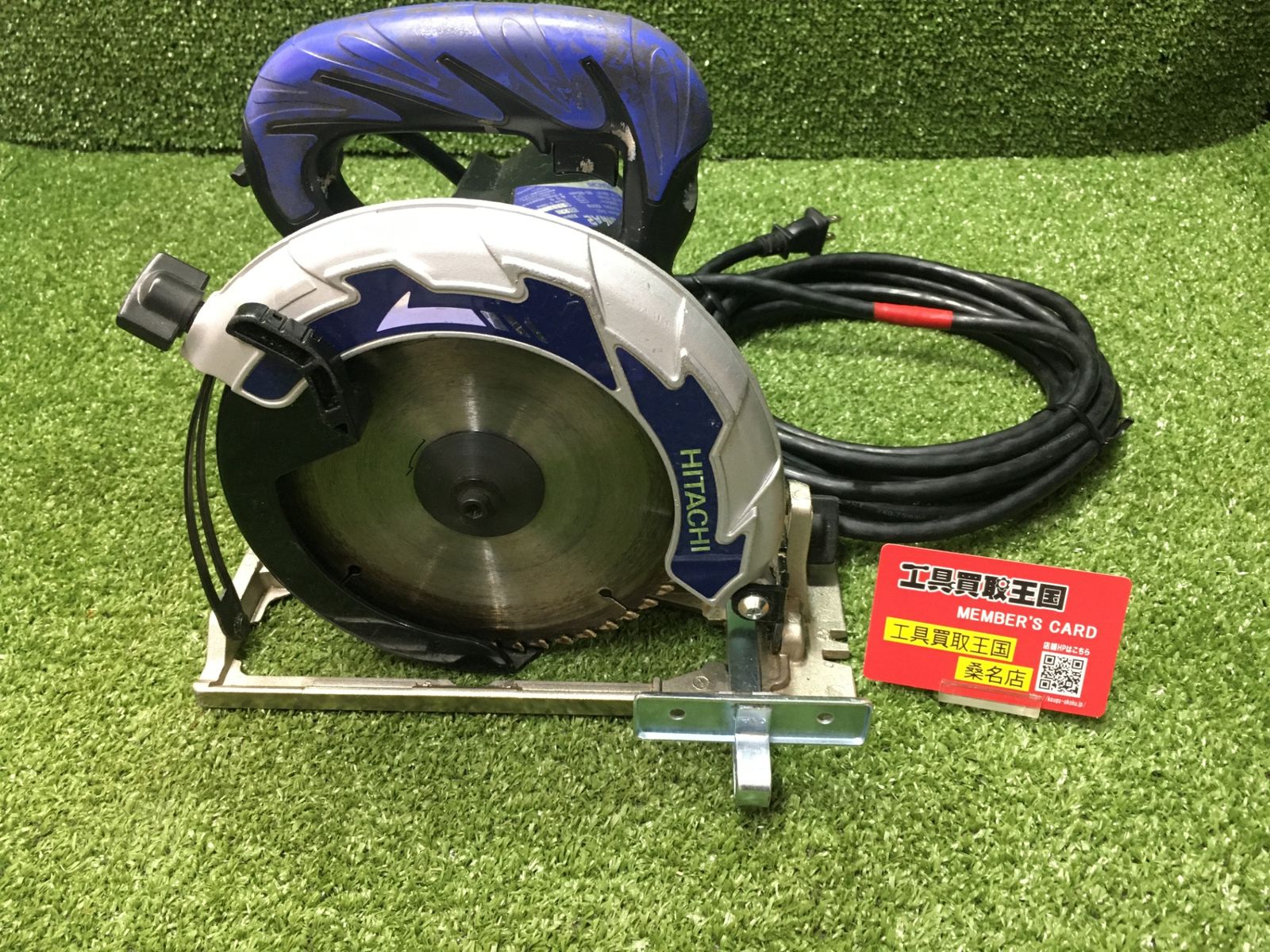 【中古品】【0902】★HiKOKI(日立工機) 165㎜電気丸のこ(アルミベース) FC6MA2 ITACJY7HX31C