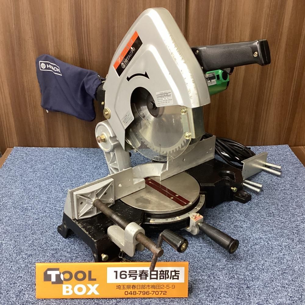 【中古】日立工機 C10FB 255㎜ 卓上丸のこ [201]
