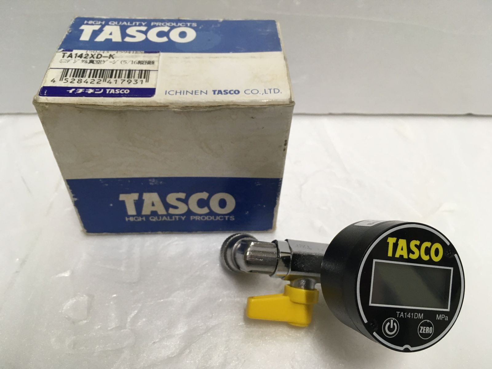 ※送料無料※ TASCO ミニデジタル真空ゲージ TA142XD-K 長期保管品 ジャンク 囗G■ 5,760円