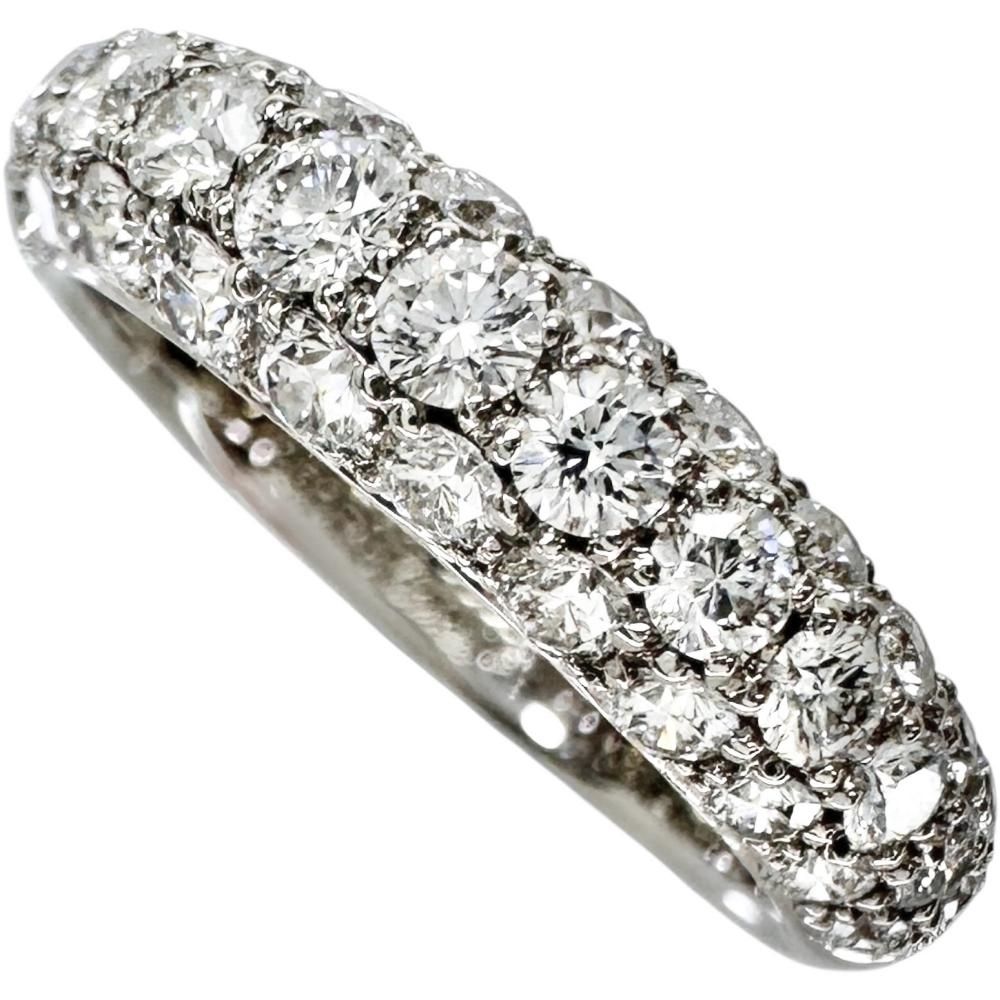 7号 【Gimel/ギメル】ダイヤモンド 1.013ct リング・指輪 Pt950プラチナ 3.8g #47 レディース 【中古】【真子質店】【GD】