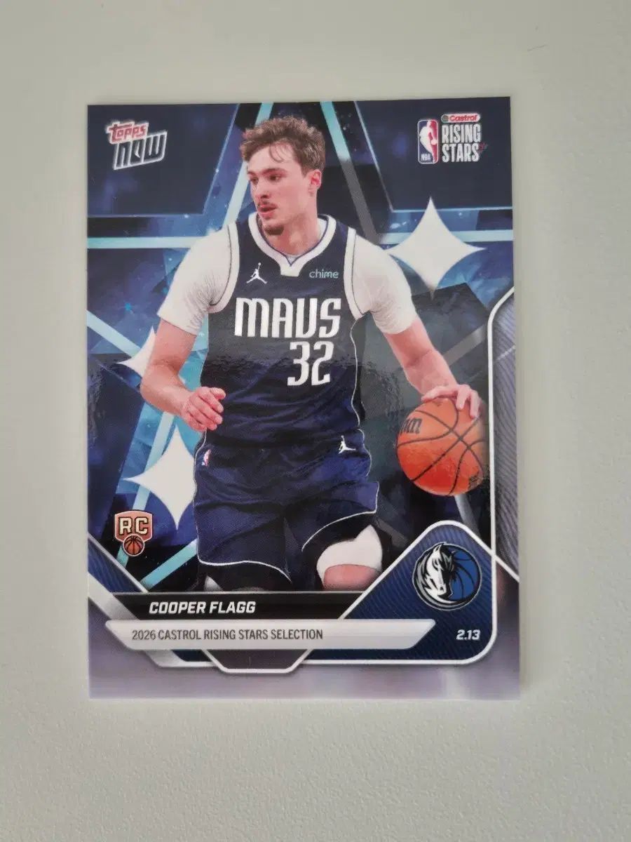 Topps ナウ クーパー フラグ ライジングスター バスケット カード 4,592円