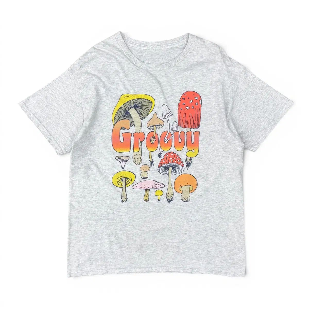 00's Groovy Mushroom Tシャツ M