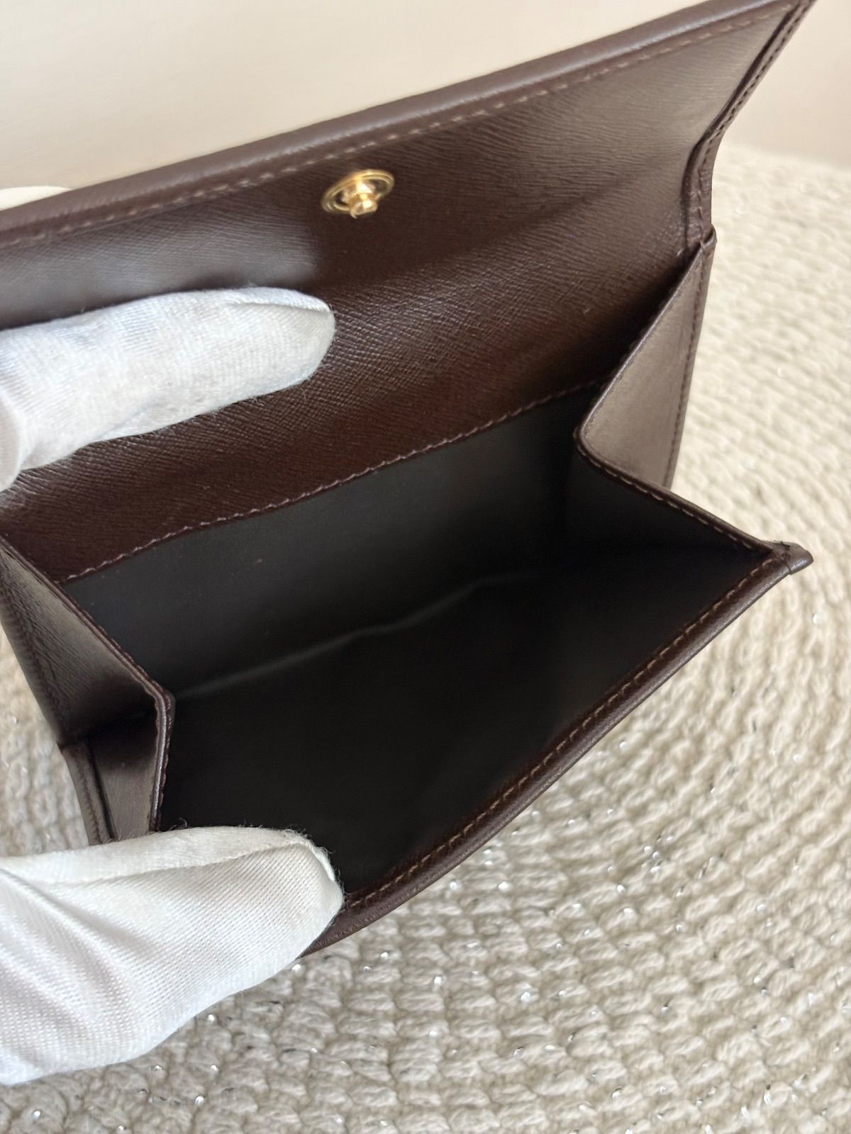 極美品】セリーヌ 二つ折り 財布 ミニ財布 レディース メンズ マカダム