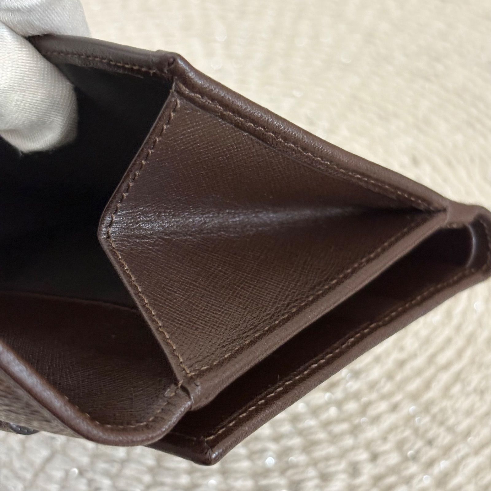 極美品】セリーヌ 二つ折り 財布 ミニ財布 レディース メンズ マカダム 