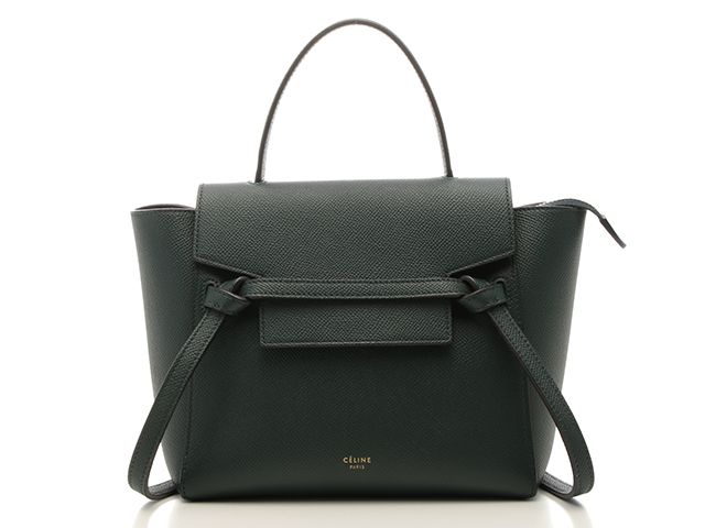CELINE セリーヌ バッグ ベルトバッグ ナノ レザー アマゾン レディース 2148104089311 【200】【中古】