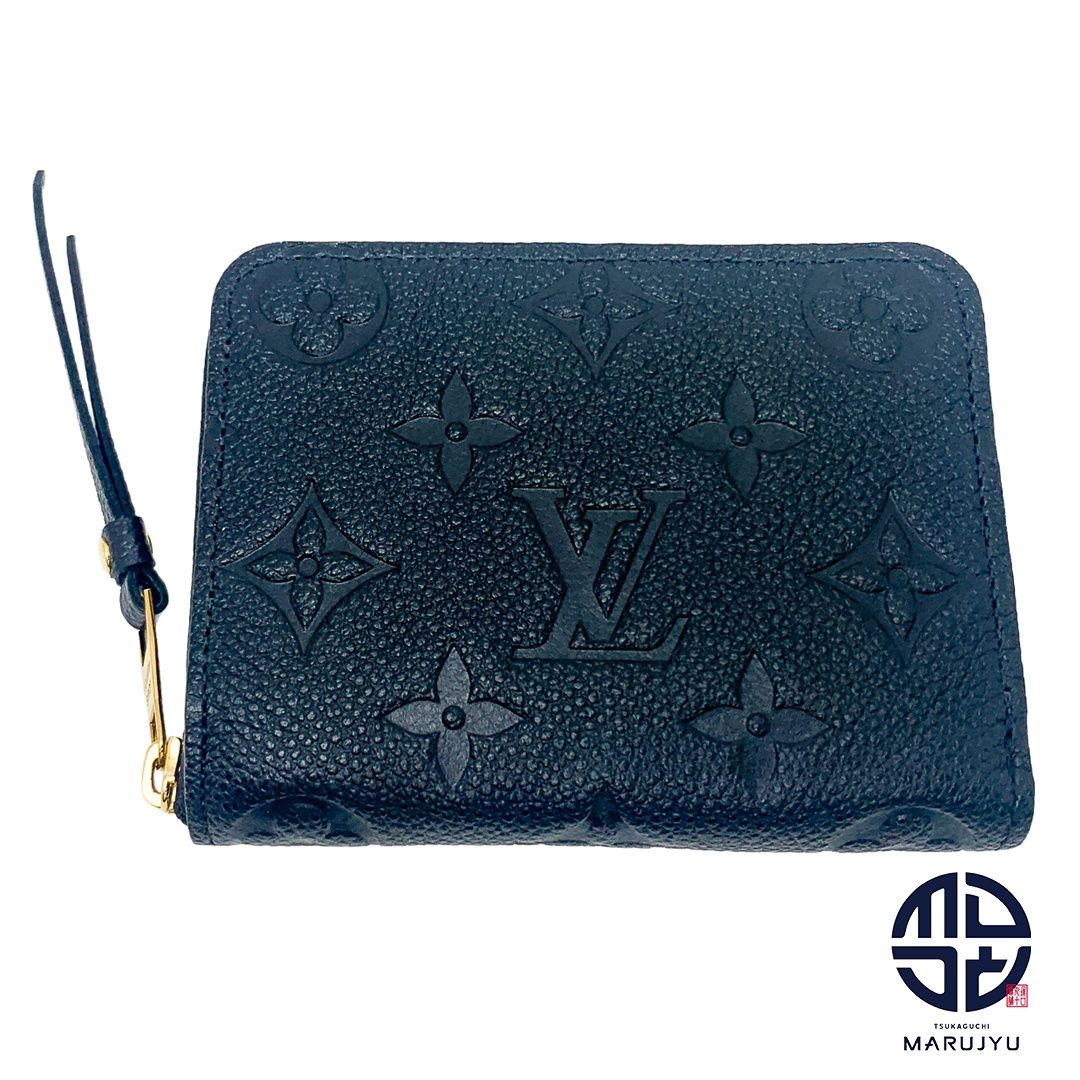 LOUIS VUITTON ルイヴィトン モノグラム・アンプラント 黒 ブラック ノワール ジッピー･コイン パース M60574 コインケース 小銭入れ ミニ財布 コンパクトウォレット ブランド