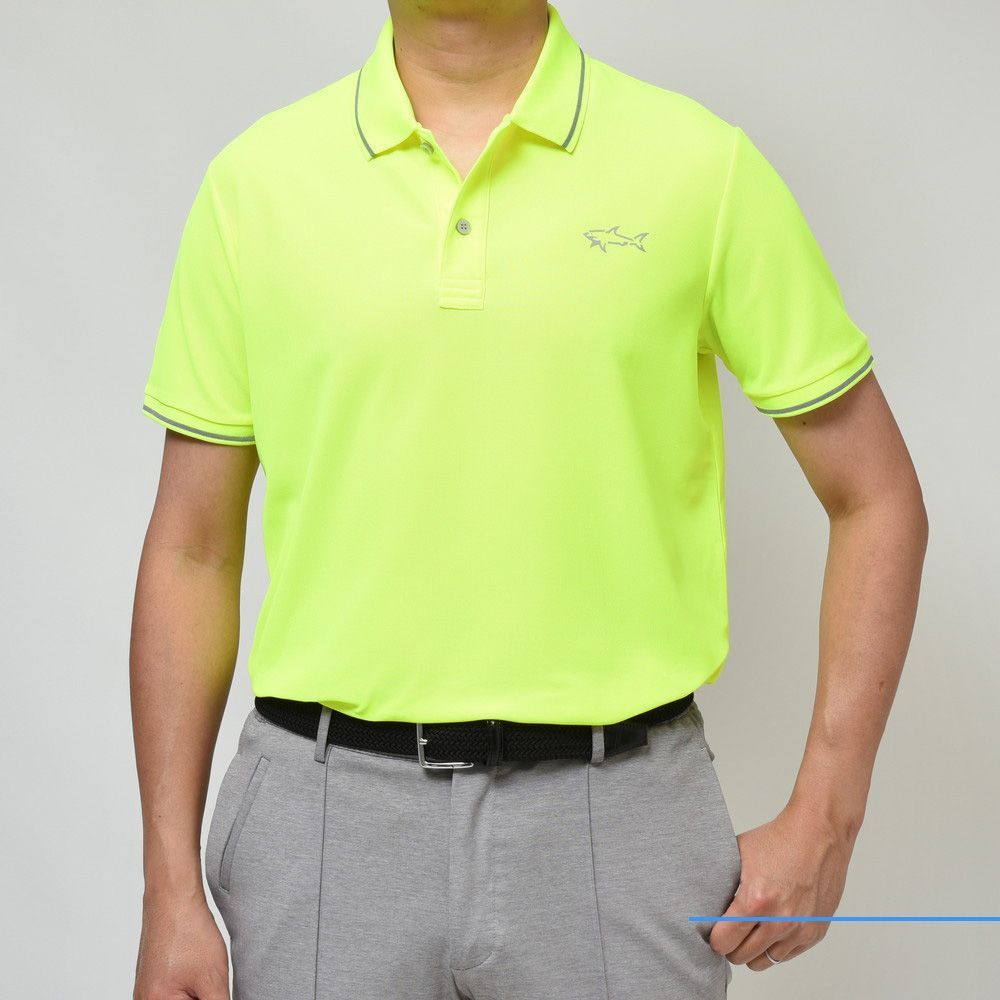 【40%OFF】Sサイズ PAUL & SHARK（ポール アンド シャーク） サステナブルポリエステルS/Sポロ 23411230 12131600054 イエロー Sサイズ 新品