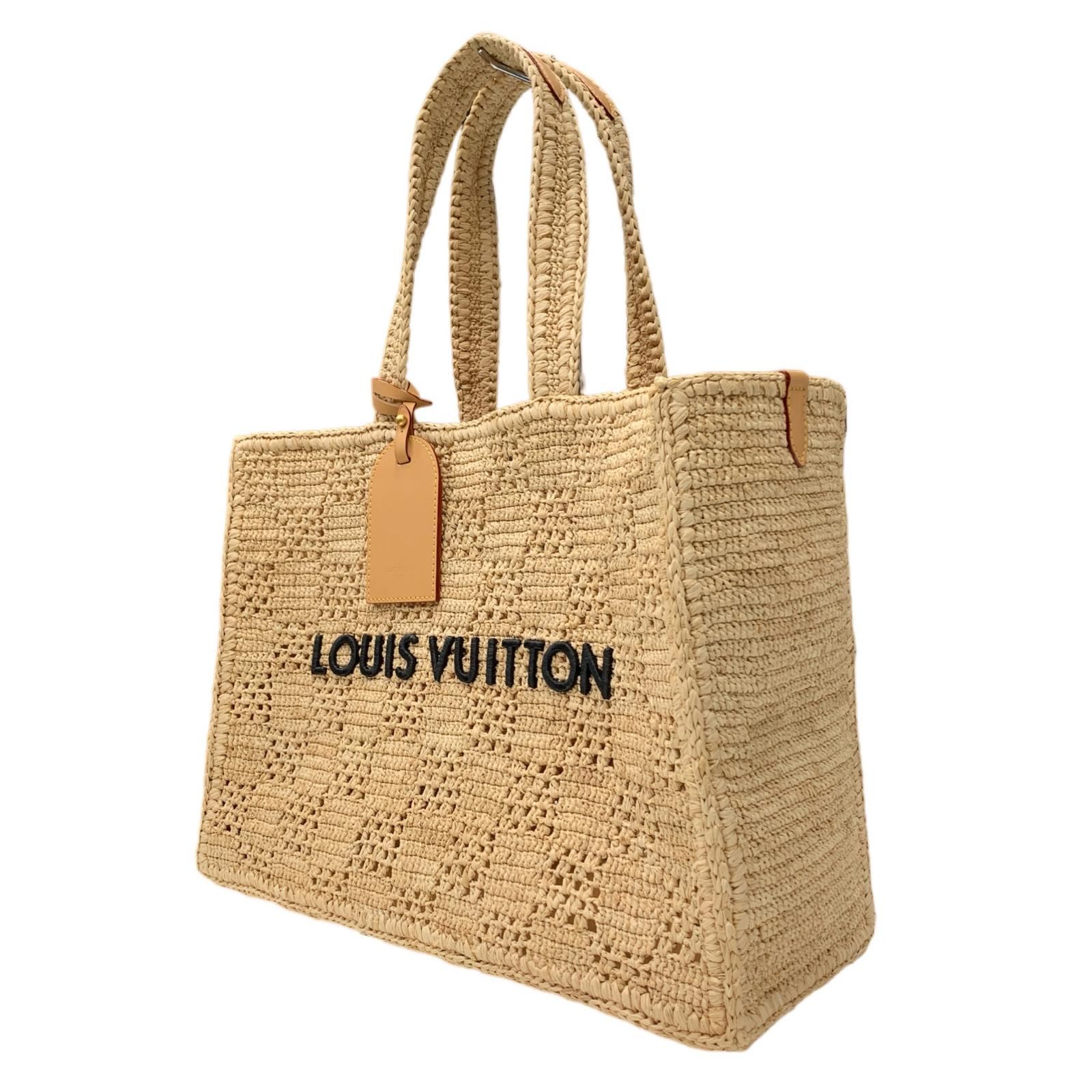 【瀬戸大橋店】 中古 LOUIS VUITTON | ルイ・ヴィトン ハンドバッグ ダミエ サマーショッパートートMM M25008 ベージュ 【122】