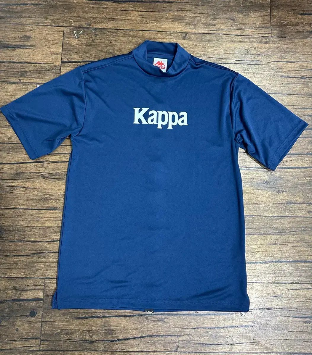 KAPPA カッパ ジャパン モクネック 機能性 半袖 L バックロゴ