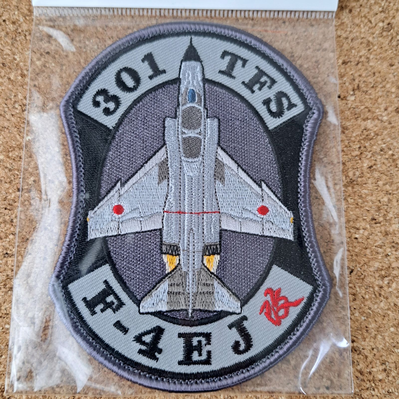 航空自衛隊　F-4EJ改 301飛行隊　ファントム　パッチ 2020 絶版 航空自衛隊 百里基地 301SQ F-4EJ改 ファントム II パッチ