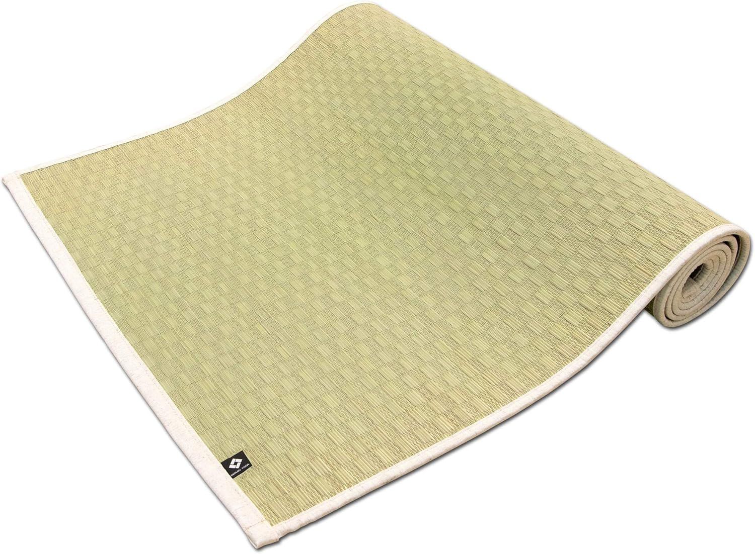 イケヒコ・コーポレーション い草 畳 ヨガマット 日本製 PLAIN ナチュラル 約66×185cm 瞑想 ピラティス リラックス 和風
