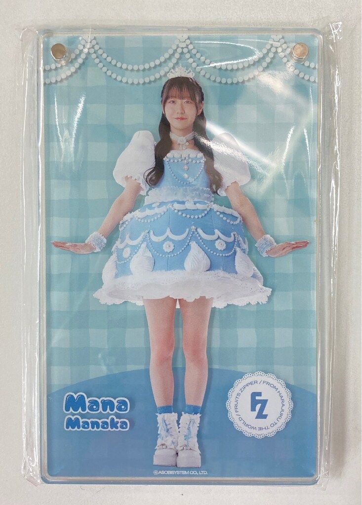 FRUITS ZIPPER FRUITS ZIPPER 3rd Anniversary Sukikuji Mana Mana [C Prize] Acrylic Shadow Box